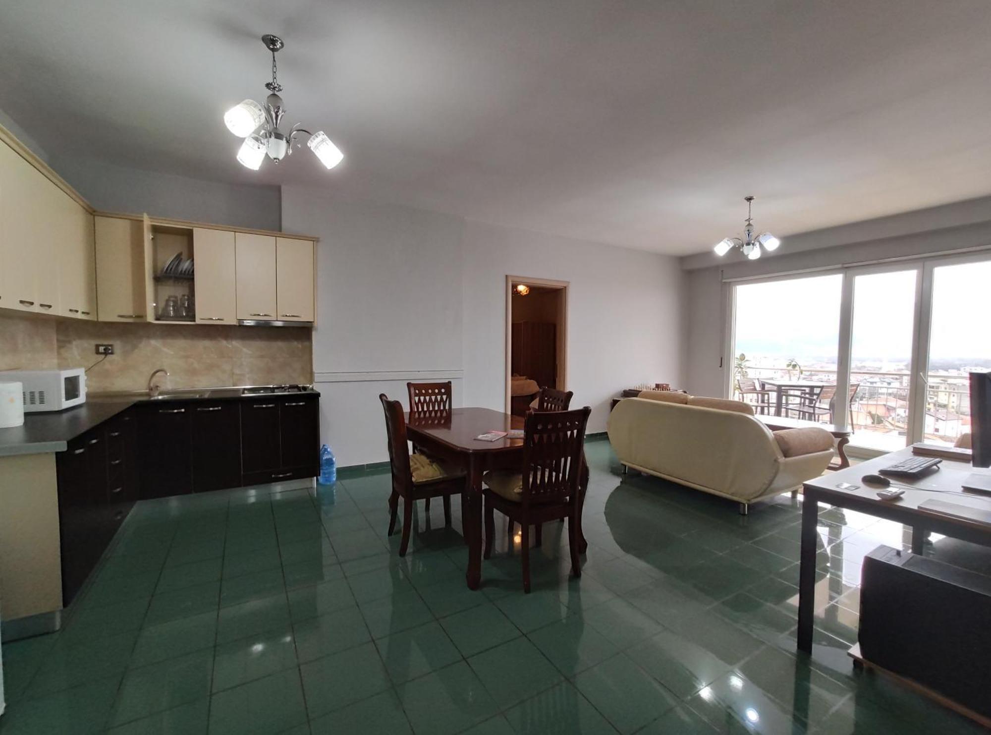 Sunset View Apartment Shkoder Rooftop Bagian luar foto